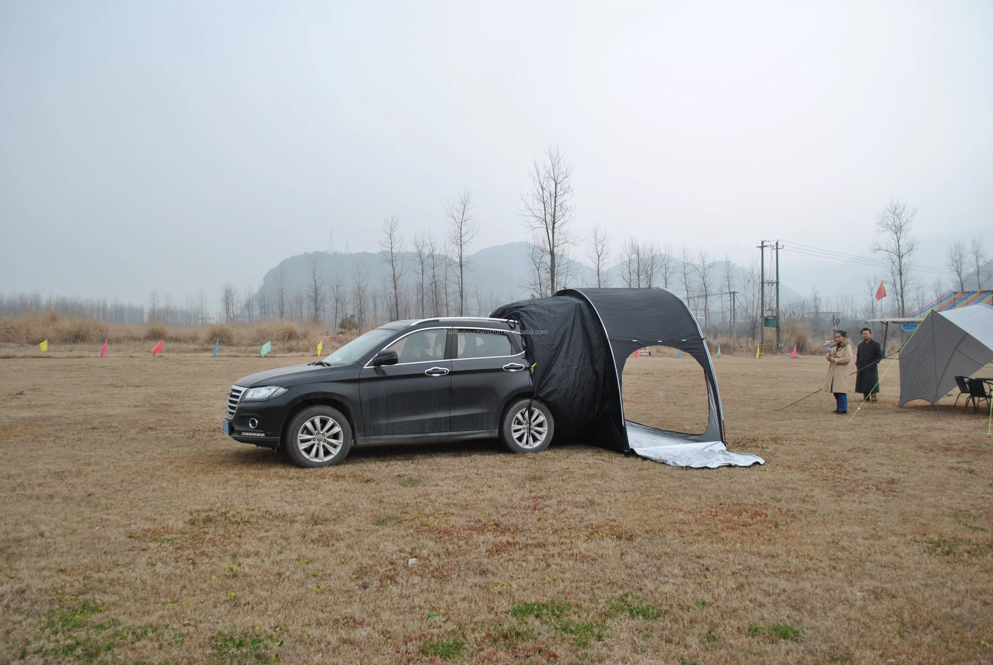 Cheap Goat Tents CZX 557 Car Awning Sun Shelter tent,SUV Rear Tent,Portable Waterproof car rear tent can be used as bike tent or storage tent   